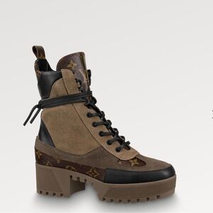 Louis Vuitton Laureate Platform Desert Boots